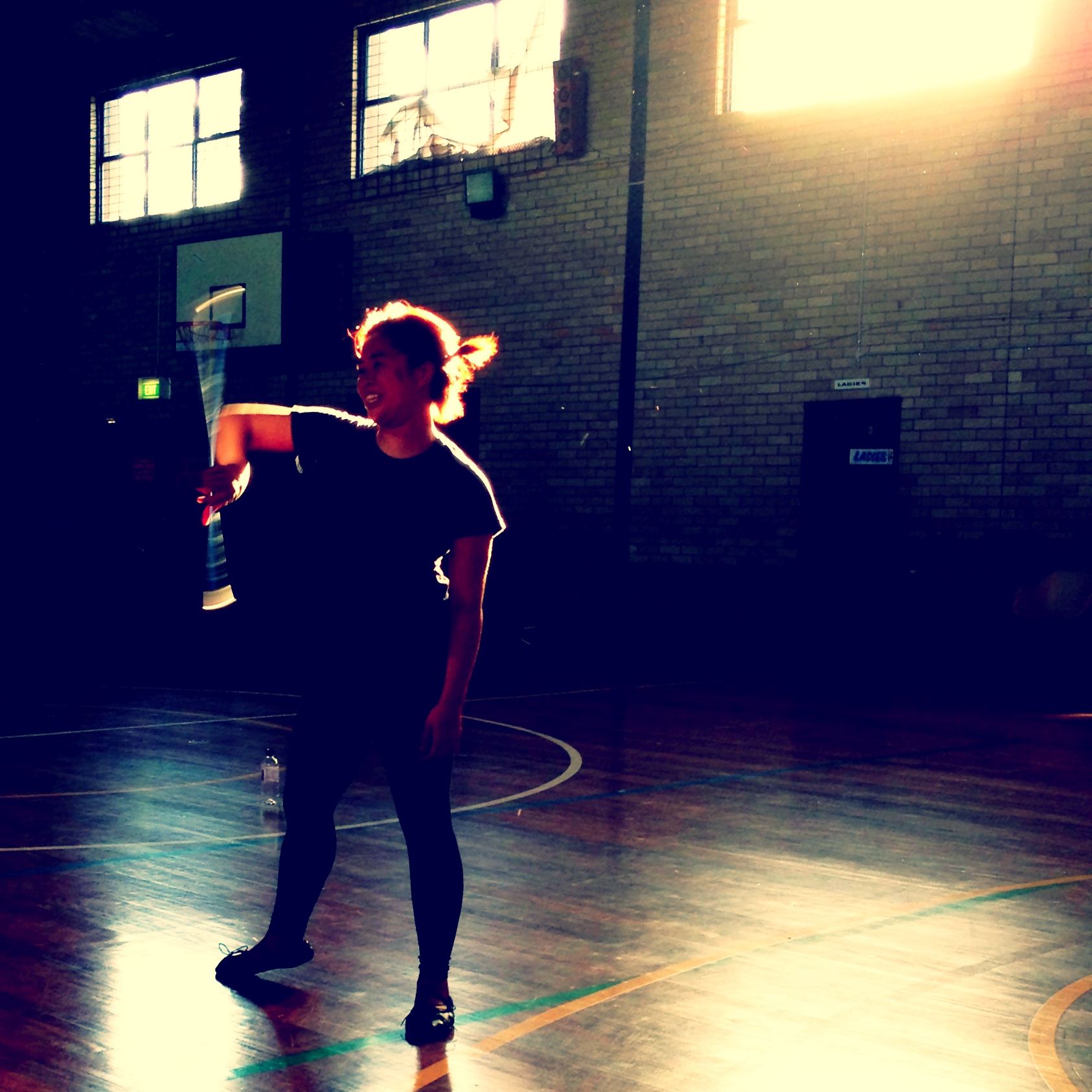 Afternoon sun in the hall